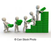 3d-human-characters-making-graph-of-growth-isolated-on-white-stock-illustration_csp11517987